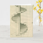 architecturale trappen, werveltrap kaart (Gele Bloem)