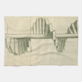  architecturale trappen, werveltrap theedoek (Horizontaal)