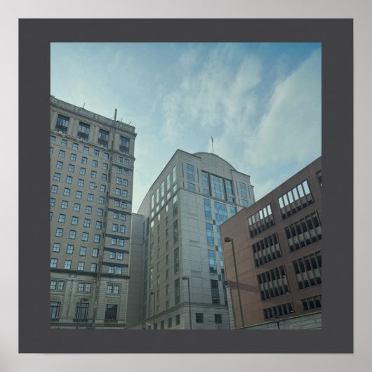 Architecture à Philadelphie Affiche Photo (Devant)