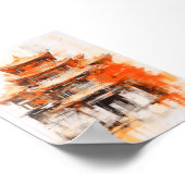 Architecture Asiatique : Une Étonnante Affiche De  (Coin)