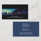 Architecture - Carte de visite (Devant / Derrière)