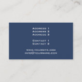 Architecture - Carte de visite (Dos)