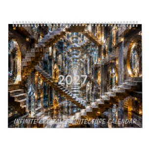 Architecture Cristalline Infinie Calendrier 2027