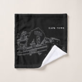 Architecture de Cape Town Boulangerie Dessin (Gant de toilette)