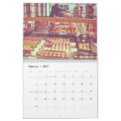 Architecture de paysage Europe vintage Calendrier  (Feb 2027)