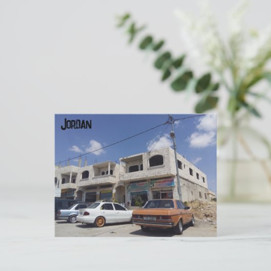 Architecture en Jordanie - carte postale (Debout devant)