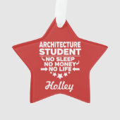 Architecture étudiant Pas de vie ou d'argent (dos)