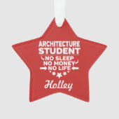 Architecture étudiant Pas de vie ou d'argent (devant)