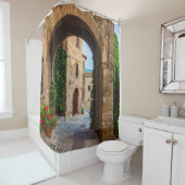 Architecture italienne Elégance Douche rideau (En situation)