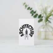 Architecture moderne Architecte Carte de visite (Debout devant)