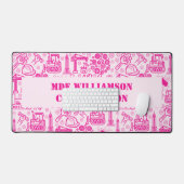Architecture moderne rose Plan directeur (Clavier et souris)