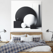 Architecture of Balanced Forms Canvas Afdruk (Insitu (Slaapkamer))