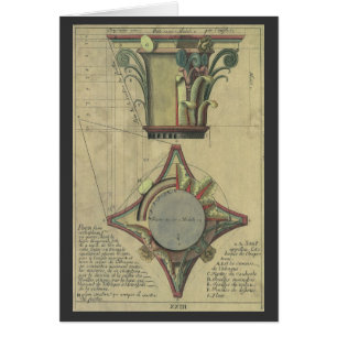 Architecture vintage, Couronne de capital décorati