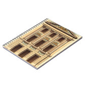 Architecturele façade door Jean Deneufforge Notitieboek (Linkerzijde)