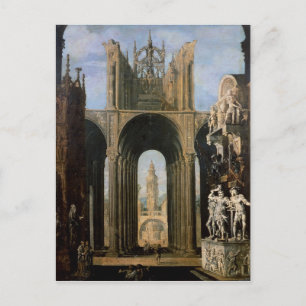 Architecturele Fantasy Briefkaart