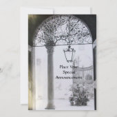 ARCHITECTURELE INTERIËLE zwarte grijs Kaart (Achterkant)