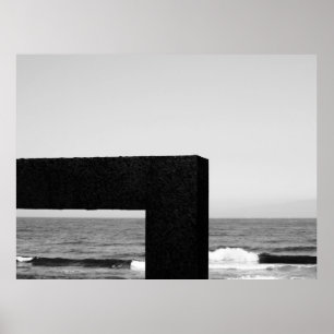 architectuur aan de oceaan poster