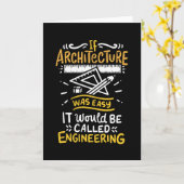 Architectuur architect kaart (Gele Bloem)