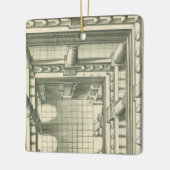  architectuur, Atrium Courtyard Perspective Keramisch Ornament (Links)