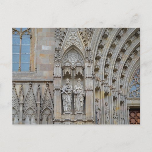 Architectuur Briefkaart van de kathedraal van Barc (Voorkant)
