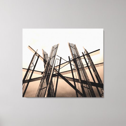 architectuur canvas afdruk (Voorkant)