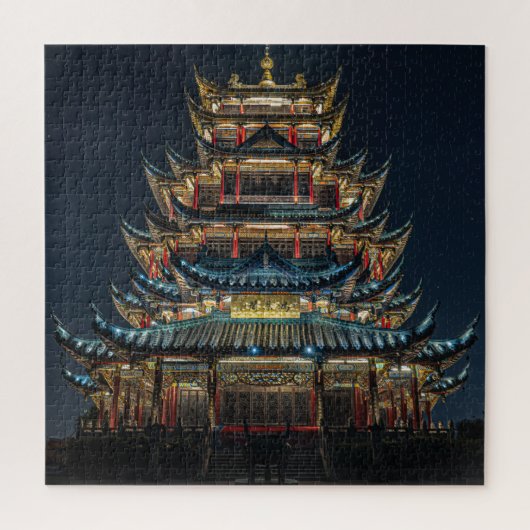 Architectuur-Collectie - Pagoda Legpuzzel (Verticaal)