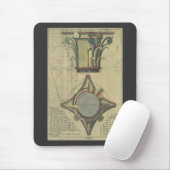 architectuur, decoratief kapitaal kroon muismat (Met muis)