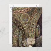 architectuur, decoratieve arm in een kerk briefkaart (Voorkant / Achterkant)