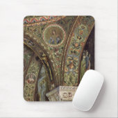  architectuur, decoratieve arm in een kerk muismat (Met muis)