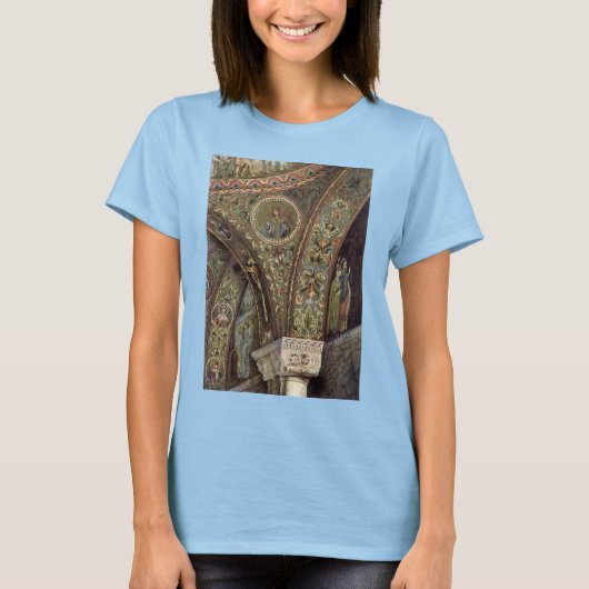 architectuur, decoratieve arm in een kerk t-shirt (Voorkant)