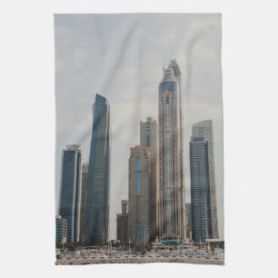 Architectuur Dubai Marina Theedoek