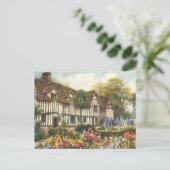 architectuur — Formele tuin Engels Katoen Briefkaart (Staand voorkant)
