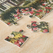  architectuur — Formele tuin Engels Katoen Legpuzzel (Zijkant)