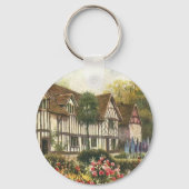 architectuur — Formele tuin Engels Katoen Sleutelhanger (Voorkant)