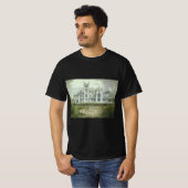 architectuur, Franse "Chateau Floor Plans" T-shirt (Voorkant volledig)