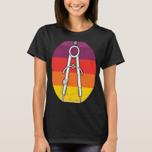 Architectuur I Compass I Retro Architect T-shirt