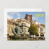 Architectuur in Birmingham, Engeland Briefkaart (Voorkant / Achterkant)