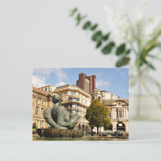 Architectuur in Birmingham, Engeland Briefkaart (Staand voorkant)