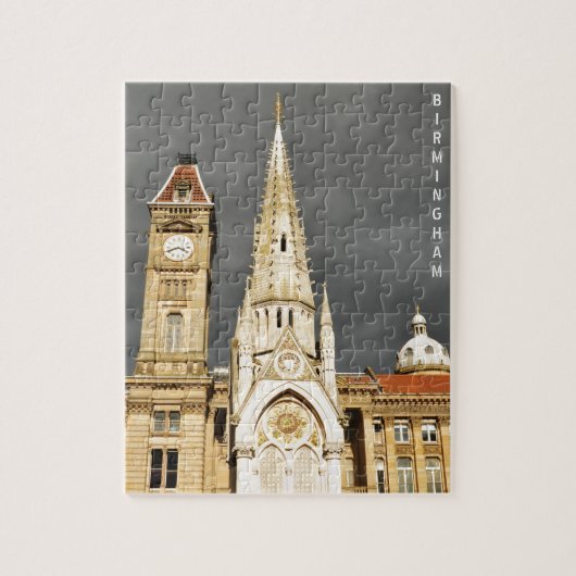 Architectuur in Birmingham, Engeland Legpuzzel (Verticaal)