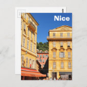 Architectuur in Nice, Frankrijk Briefkaart (Voorkant / Achterkant)