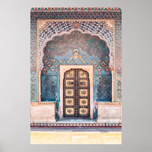 Architectuur in Rajasthan Poster (Voorkant)