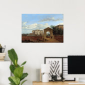Architectuur - Jan van der Heyden Fine Art Poster (Thuiskantoor)
