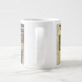  architectuur, kolom met cornice jumbo mok (Achterkant)