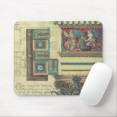  architectuur, kolom met cornice muismat (Met muis)