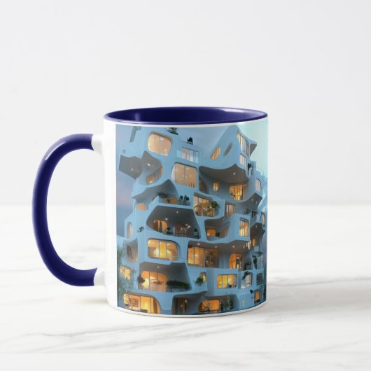 Architectuur Kunst Mok (Links)