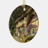  architectuur, landhuis keramisch ornament (Rechts)