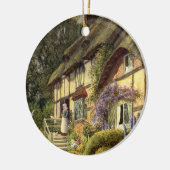  architectuur, landhuis keramisch ornament (Links)