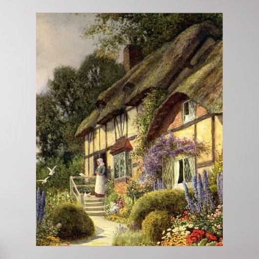 architectuur, landhuis poster (Voorkant)
