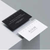 Architectuur Master Planning Interior Design Ruler Visitekaartje