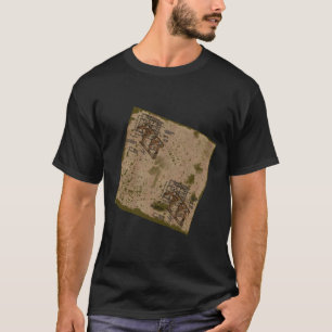 Architectuur op een  achtergrond t-shirt